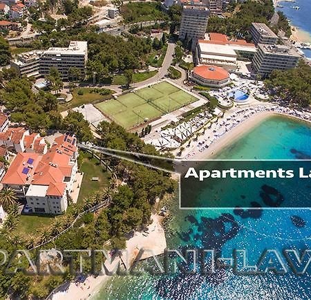 Apartments Lavica Beach Dumicic Podstrana Exteriör bild