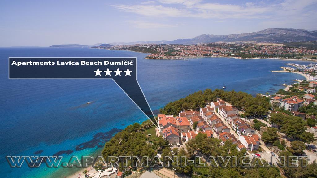 Apartments Lavica Beach Dumicic Podstrana Exteriör bild