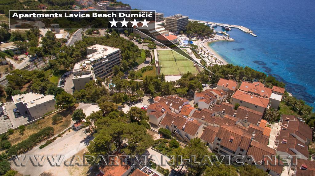 Apartments Lavica Beach Dumicic Podstrana Exteriör bild